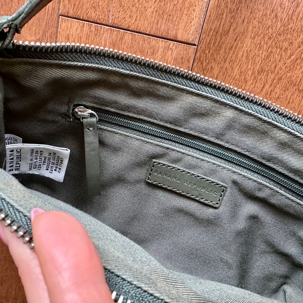 Banana Republic Dark Green Mini Bag - Picture 3 of 5